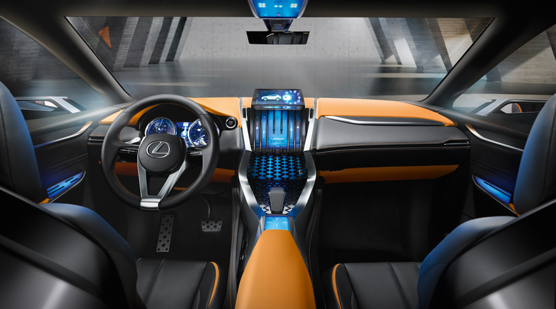 Illustration for article titled The Lexus LF-NX Is A Futuristic Luxury SUV That Looks Like An Autobot
